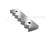 Rotatech Vecoplan Counter knife holder 414x128x38 - 2xM24 Product Image