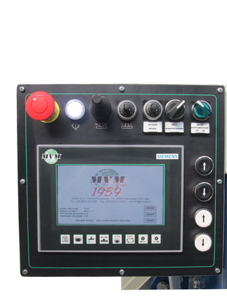MVM FX20 15 kW Grinding Machine - Monitor